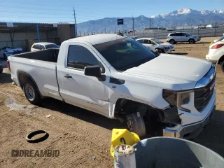 2024 GMC Sierra 1500 with VIN 3GTNUAED8RG219406, listed as a Copart auction lot 88583145 with 4,394 mi miles and Salvage Title. Bid and sale history available at DreamBid. Image 4.