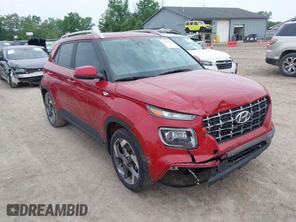 2022 Hyundai Venue SEL z VIN KMHRC8A3XNU151557, wystawiony jako IAAI lot #42492414 z przebiegiem 33 954 mil mil oraz . Historia ofert i sprzedaży dostępna na DreamBid. Obrazek 1.