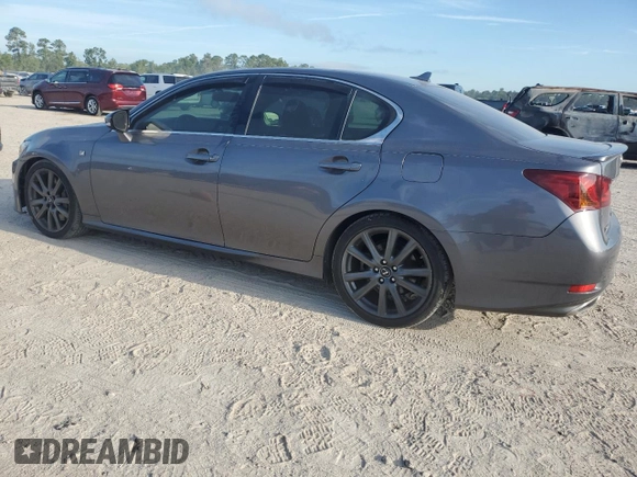 2014 Lexus GS 350 with VIN JTHBE1BL4E5038010, listed as a Copart auction lot 62227354 with 128,277 mi miles and Salvage Title. Bid and sale history available at carsss.com. Image 2.