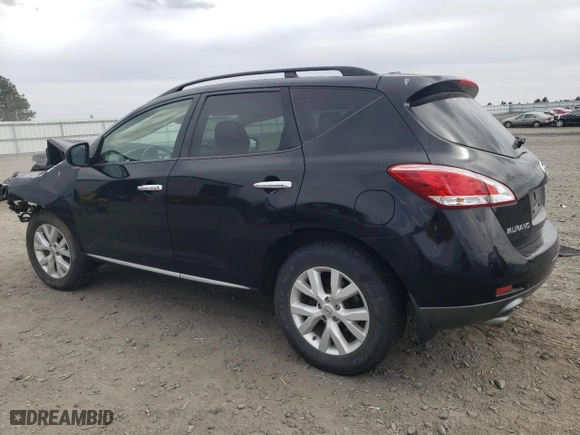 2011 Nissan Murano SV with VIN JN8AZ1MW8BW187796, listed as a Copart auction lot 52339594 with 0 mi miles and Salvage Title. Bid and sale history available at carsss.com. Image 2.