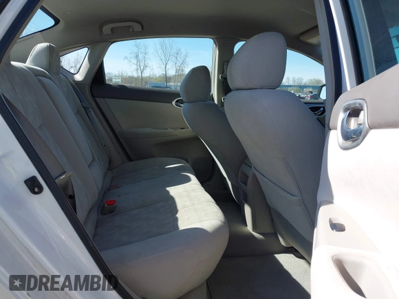 2013 Nissan Sentra SV with VIN 3N1AB7AP4DL769275, listed as a IAAI auction lot 42098621 with 121,828 mi miles. Bid and sale history available at carsss.com. Image 8.