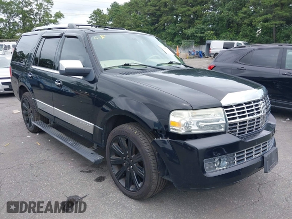 2009 Lincoln Navigator with VIN 5LMFU28529EJ01821, listed as a IAAI auction lot 42658727 with 130,855 mi miles and . Bid and sale history available at DreamBid. Image 1.