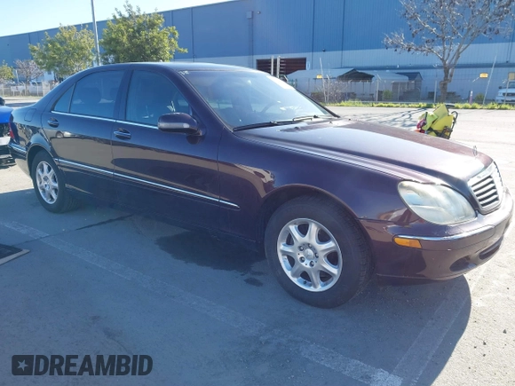 2001 Mercedes-Benz S 320/430/500 with VIN WDBNG70J71A176556, listed as a IAAI auction lot 41670167 with 91,328 mi miles and . Bid and sale history available at carsss.com. Image 1.