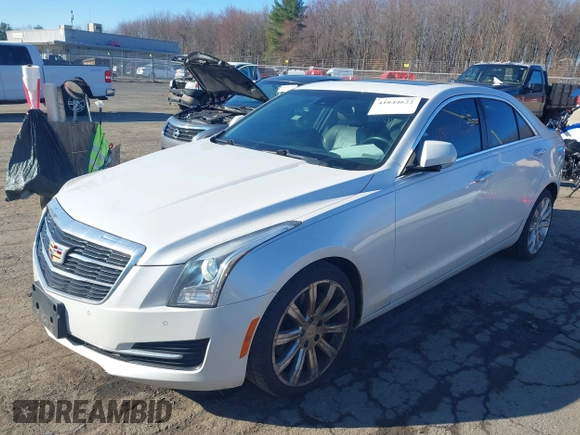 2016 Cadillac ATS Sedan Luxury Collection AWD with VIN 1G6AH5SX5G0106431, listed as a IAAI auction lot 41844622 with 124,759 mi miles. Bid and sale history available at carsss.com. Image 18.