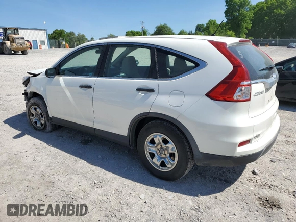 2016 Honda CR-V LX with VIN 5J6RM4H34GL040800, listed as a Copart auction lot 53055124 with 129,017 mi miles and Salvage Title. Bid and sale history available at carsss.com. Image 2.