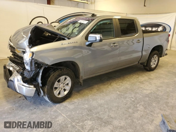2025 Chevrolet Silverado 1500 LT with VIN 1GCPACED8SZ131345, listed as a Copart auction lot 52436255 with 18,932 mi miles and Clean Title. Bid and sale history available at DreamBid. Image 1.