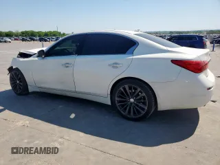 2014 Infiniti Q50 Premium with VIN JN1BV7AP5EM684822, listed as a Copart auction lot 53028845 with 0 mi miles and Salvage Title. Bid and sale history available at carsss.com. Image 2.
