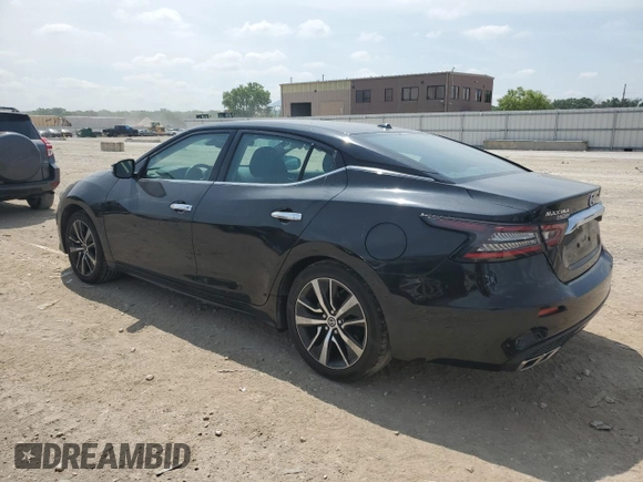 2022 Nissan Maxima SV with VIN 1N4AA6CV0NC502479, listed as a Copart auction lot 60921625 with 28,070 mi miles and Salvage title. Bid and sale history available at DreamBid. Image 2.