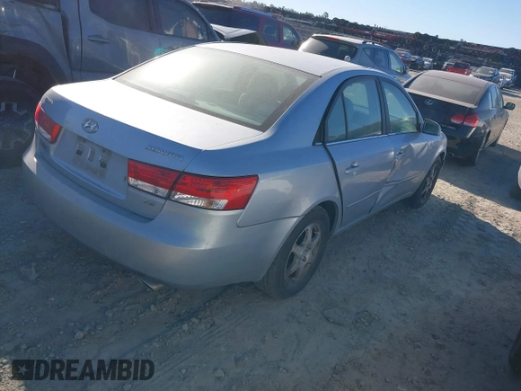 2006 Hyundai Sonata GLS with VIN 5NPEU46F16H070728, listed as a IAAI auction lot 41633285 with 263,251 mi miles and . Bid and sale history available at DreamBid. Image 4.