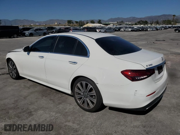 2022 Mercedes-Benz E-Class E 350 with VIN W1KZF8DB7NB027441, listed as a Copart auction lot 46950435 with 46,186 mi miles and Salvage Title. Bid and sale history available at carsss.com. Image 2.
