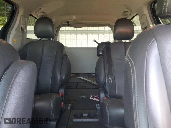 2012 Toyota Sienna SE with VIN 5TDXK3DC7CS239254, listed as a Copart auction lot 53244725 with 134,669 mi miles and Clean Title. Bid and sale history available at carsss.com. Image 10.