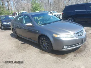 2008 Acura TL Type-S with VIN 19UUA76558A051303, listed as a IAAI auction lot 41922506 with 208,776 mi miles. Bid and sale history available at carsss.com. Image 1.