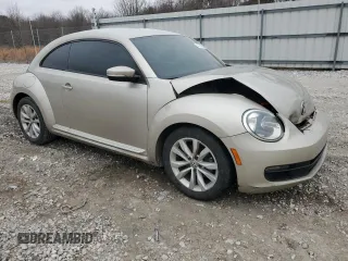 2012 Volkswagen Beetle 2.5L with VIN 3VWJX7AT1CM665781, listed as a Copart auction lot 44355865 with 107,455 mi miles and Clean Title. Bid and sale history available at carsss.com. Image 4.