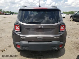 2019 Jeep Renegade Limited with VIN ZACNJBD17KPJ93842, listed as a Copart auction lot 57526044 with 65,878 mi miles and Salvage Title. Bid and sale history available at carsss.com. Image 6.
