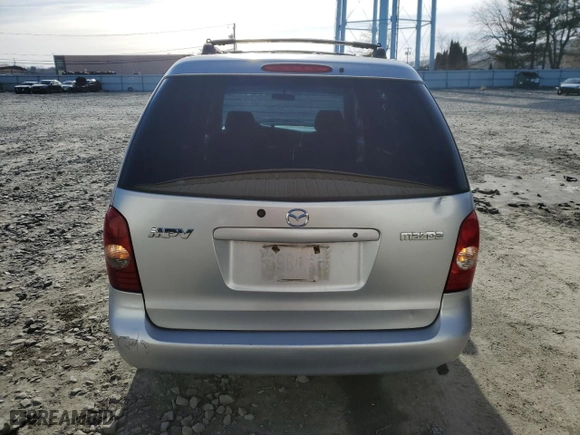 2002 Mazda MPV LX with VIN JM3LW28A520307520, listed as a Copart auction lot 44995145 with 139,593 mi miles and Salvage Title. Bid and sale history available at carsss.com. Image 6.