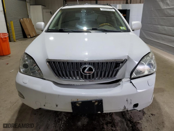 2004 Lexus RX 330 with VIN 2T2HA31U34C032595, listed as a Copart auction lot 50600405 with 189,230 mi miles and Salvage Title. Bid and sale history available at carsss.com. Image 5.