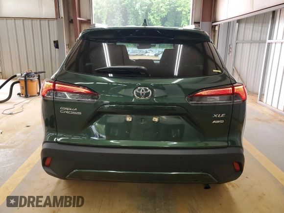 2023 Toyota Corolla Cross XLE с VIN 7MUDAABG2PV060339, выставлен на аукционе Copart как лот 57308605 с пробегом 15 103 миль миль и Списание • Salvage title. История ставок и продаж доступна на DreamBid. Изображение 6.