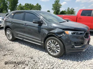 2021 Ford Edge Titanium с VIN 2FMPK4K96MBA55094, выставлен на аукционе Copart как лот 60990145 с пробегом 30 400 миль миль и Чистый • Clean title. История ставок и продаж доступна на DreamBid. Изображение 4.