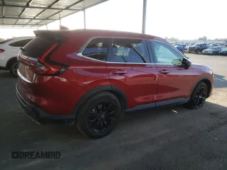 2024 Honda CR-V Sport-L with VIN 7FARS5H87RE023058, listed as a Copart auction lot 48722345 with 35,463 mi miles and Salvage Title. Bid and sale history available at DreamBid. Image 3.
