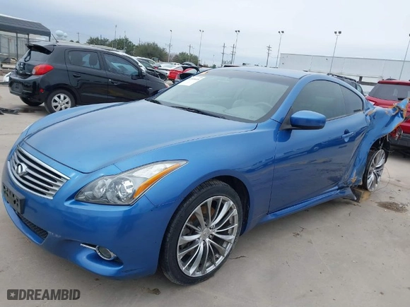 2012 Infiniti G37 Coupe IPL with VIN JN1CV6EK4CM424213, listed as a IAAI auction lot 41509618 with 98,251 mi miles. Bid and sale history available at carsss.com. Image 2.