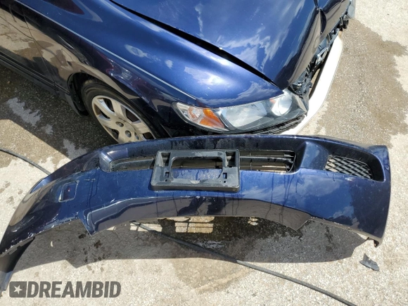 2010 Honda Civic LX with VIN 2HGFA1F5XAH502125, listed as a Copart auction lot 53836274 with 161,827 mi miles and Salvage Title. Bid and sale history available at DreamBid. Image 12.