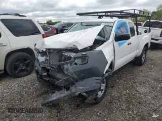 2023 Toyota Tacoma SR z VIN 3TYSX5EN0PT019715, wystawiony jako Copart lot #56387425 z przebiegiem 43 128 mil mil oraz Szkoda całkowita • Salvage title. Historia ofert i sprzedaży dostępna na DreamBid. Obrazek 1.