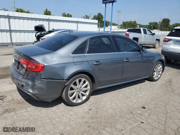 2014 Audi A4 Premium with VIN WAUDFAFL5EN029993, listed as a Copart auction lot 69077094 with 134,590 mi miles and Salvage Title. Bid and sale history available at carsss.com. Image 3.