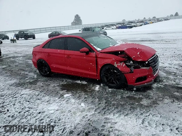 2017 Audi A3 Sedan Premium with VIN WAUAUGFF4H1036323, listed as a Copart auction lot 45706635 with 88,266 mi miles and Salvage Title. Bid and sale history available at carsss.com. Image 11.
