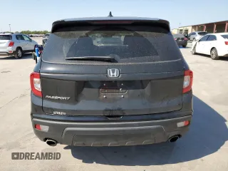 2019 Honda Passport EX-L with VIN 5FNYF7H55KB007265, listed as a Copart auction lot 75749484 with 53,408 mi miles and Salvage Title. Bid and sale history available at carsss.com. Image 6.