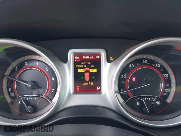 2015 Dodge Journey R/T with VIN 3C4PDCEGXFT632705, listed as a IAAI auction lot 42364529 with 90,616 mi miles and . Bid and sale history available at DreamBid. Image 7.