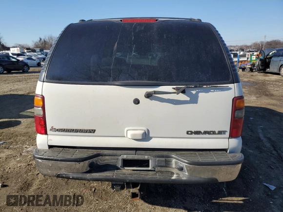 2002 Chevrolet Suburban LT with VIN 1GNFK16Z22J140703, listed as a Copart auction lot 41691065 with 234,596 mi miles and Salvage Title. Bid and sale history available at carsss.com. Image 6.