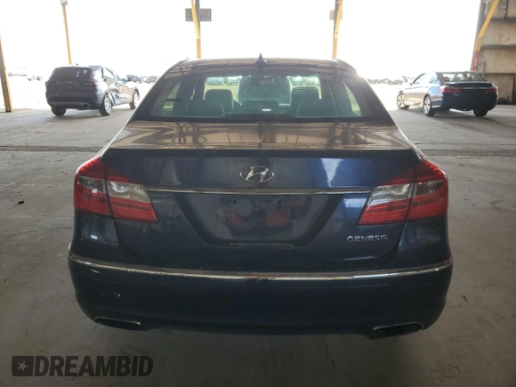 2013 Hyundai Genesis 3.8L with VIN KMHGC4DD1DU227184, listed as a Copart auction lot 55121395 with 159,597 mi miles and Clean Title. Bid and sale history available at carsss.com. Image 6.