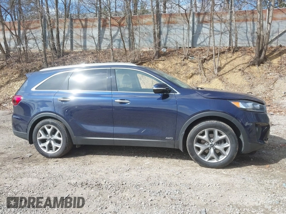 2019 Kia Sorento EX V6 with VIN 5XYPHDA58KG595489, listed as a IAAI auction lot 41886735 with 73,115 mi miles. Bid and sale history available at carsss.com. Image 14.