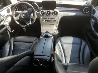 2015 Mercedes-Benz C 300 Luxury with VIN 55SWF4KB6FU022379, listed as a Copart auction lot 49899215 with 107,168 mi miles and Salvage Title. Bid and sale history available at DreamBid. Image 8.