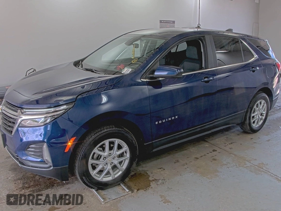 2023 Chevrolet Equinox LT with VIN 3GNAXTEG4PL113218, listed as a IAAI auction lot 42278887 with 12,483 mi miles and . Bid and sale history available at DreamBid. Image 14.