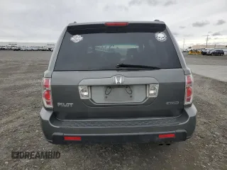 2007 Honda Pilot EX with VIN 2HKYF18437H528420, listed as a Copart auction lot 50230285 with Not Provided miles and Salvage Title. Bid and sale history available at DreamBid. Image 6.