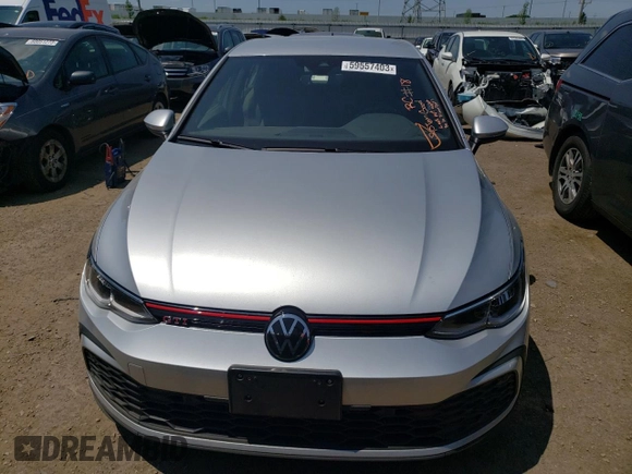 2022 Volkswagen Golf GTI S with VIN WVWG87CD5NW151273, listed as a Copart auction lot 59557403 with 17,781 mi miles. Bid and sale history available at carsss.com. Image 5.