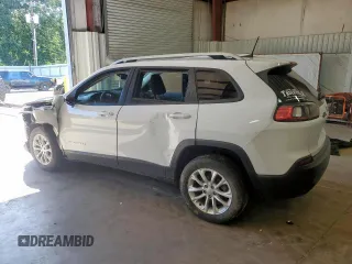 2021 Jeep Cherokee Latitude with VIN 1C4PJLCB4MD156082, listed as a Copart auction lot 62581155 with 90,879 mi miles and Salvage title. Bid and sale history available at DreamBid. Image 2.