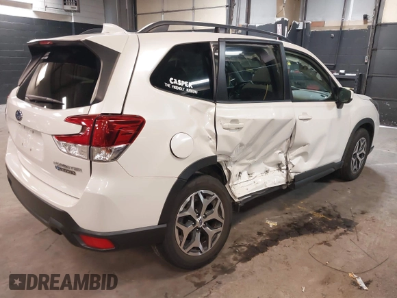 2020 Subaru Forester Premium with VIN JF2SKAJC3LH413653, listed as a IAAI auction lot 42480690 with 70,474 mi miles and . Bid and sale history available at DreamBid. Image 4.