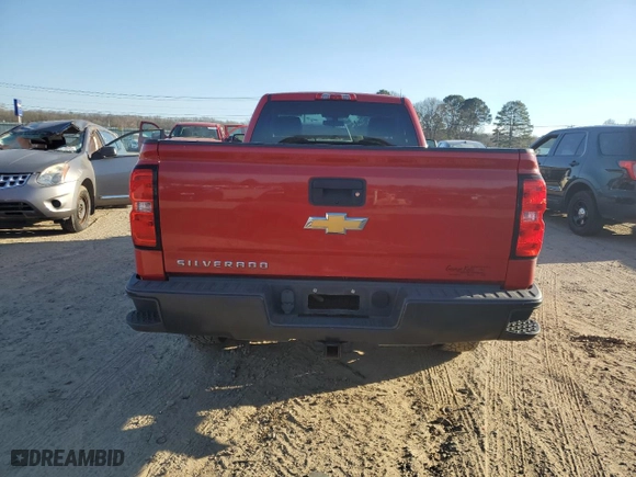 2015 Chevrolet Silverado 1500 Work Truck with VIN 1GCNCPEC2FZ387955, listed as a Copart auction lot 46046955 with 52,601 mi miles and Clean Title. Bid and sale history available at carsss.com. Image 6.