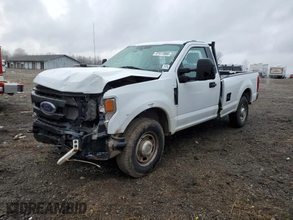 2021 Ford F-350 XL с VIN 1FTBF3A6XMED08474, выставлен на аукционе Copart как лот 47417095 с пробегом 44 223 миль миль и Чистый • Clean title. История ставок и продаж доступна на DreamBid. Изображение 1.