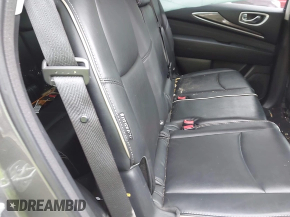 2020 Infiniti QX60 Luxe with VIN 5N1DL0MM1LC537478, listed as a IAAI auction lot 42323321 with 51,464 mi miles and . Bid and sale history available at DreamBid. Image 8.