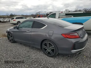2016 Honda Accord Touring with VIN 1HGCT2B02GA000875, listed as a Copart auction lot 47552255 with 104,875 mi miles and Salvage Title. Bid and sale history available at DreamBid. Image 2.
