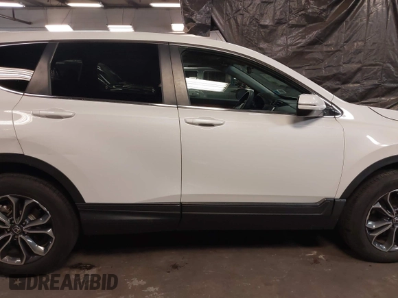 2022 Honda CR-V EX with VIN 2HKRW2H56NH643027, listed as a IAAI auction lot 40669713 with 12,614 mi miles. Bid and sale history available at carsss.com. Image 13.