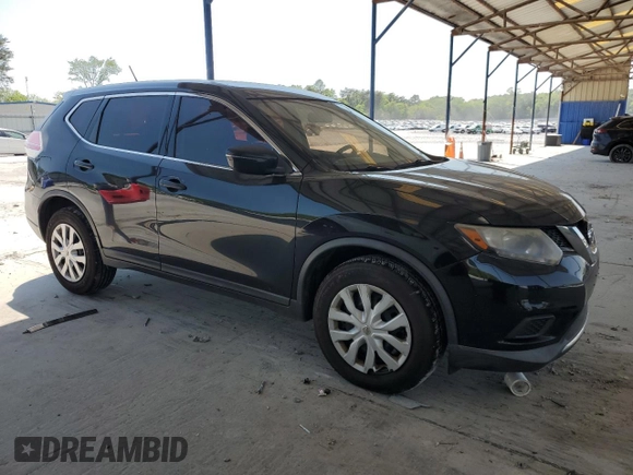 2016 Nissan Rogue SV with VIN KNMAT2MV4GP666096, listed as a Copart auction lot 53612185 with 125,721 mi miles and Clean Title. Bid and sale history available at carsss.com. Image 4.
