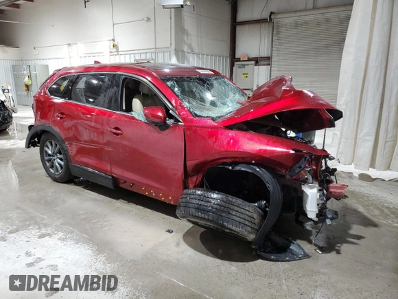 2020 Mazda CX-9 Touring with VIN JM3TCBCY4L0407946, listed as a Copart auction lot 59199245 with Not provided miles and Non repairable. Bid and sale history available at DreamBid. Image 4.