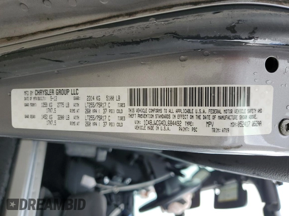 2013 Jeep Wrangler Rubicon с VIN 1C4BJWCG4DL684492, выставлен на аукционе Copart как лот 78515634 с пробегом 169 267 миль миль и Списание • Salvage title. История ставок и продаж доступна на DreamBid. Изображение 14.