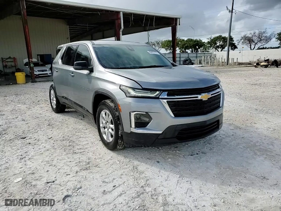 2023 Chevrolet Traverse LS with VIN 1GNERFKW0PJ115841, listed as a Copart auction lot 85072174 with 15,574 mi miles and Non Repairable. Bid and sale history available at carsss.com. Image 14.