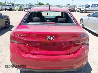2022 Hyundai Accent SE with VIN 3KPC24A6XNE183245, listed as a IAAI auction lot 42216371 with 20,599 mi miles and . Bid and sale history available at DreamBid. Image 16.