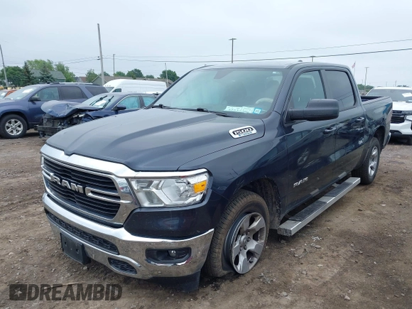 2021 Ram 1500 Big Horn with VIN 1C6RRFFG7MN596101, listed as a IAAI auction lot 42534319 with 82,043 mi miles and . Bid and sale history available at DreamBid. Image 17.